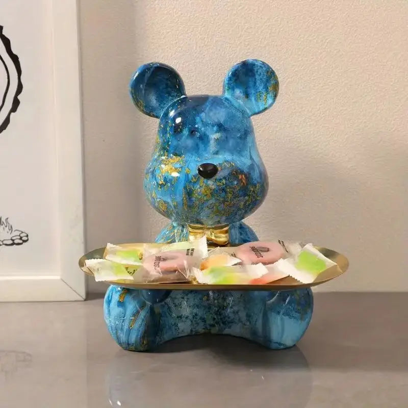 New Graffiti Bear Figurine Home Decoration Animal