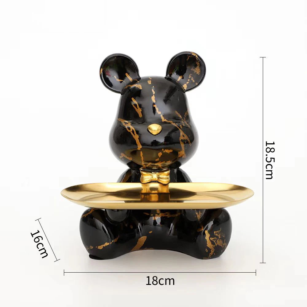 New Graffiti Bear Figurine Home Decoration Animal