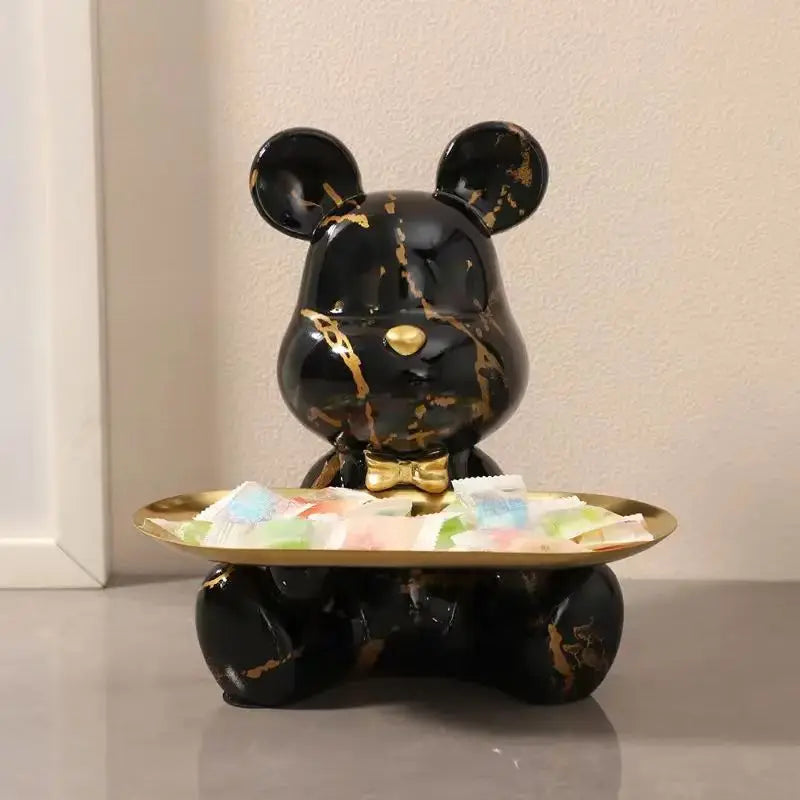 New Graffiti Bear Figurine Home Decoration Animal