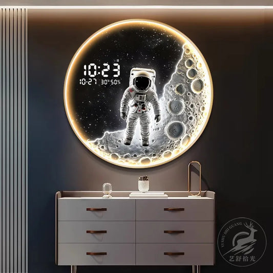 Aesthetic Design Wall Clocks Luxury Digital