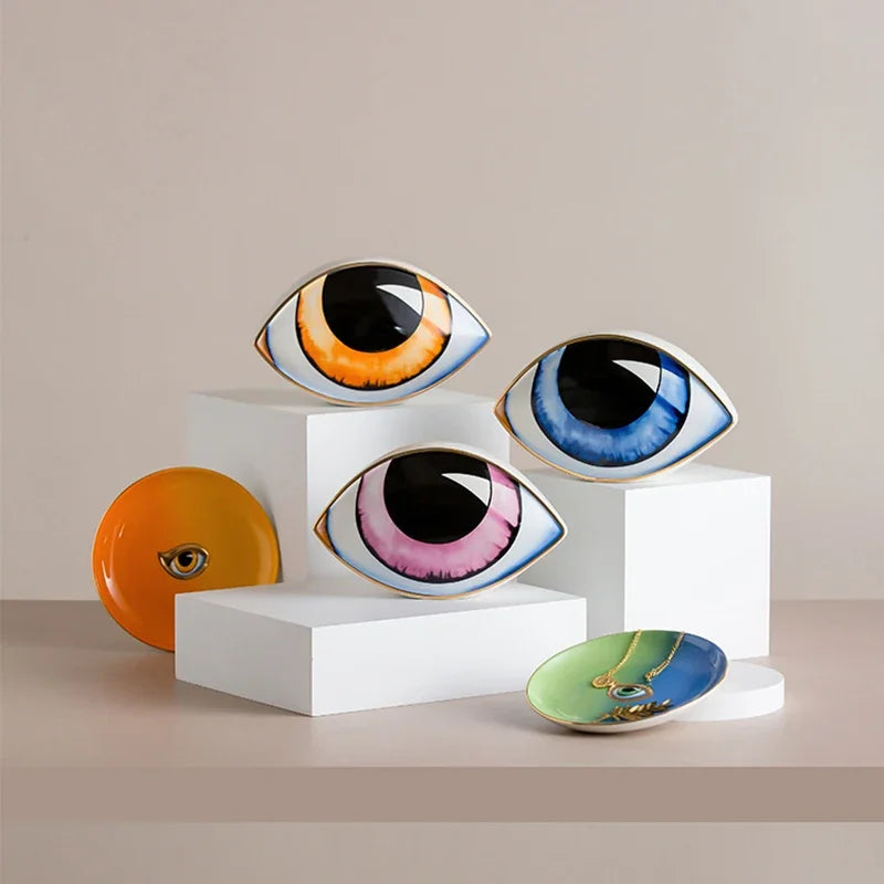 Nordic Style Ceramic Devil's Eye Home Decor