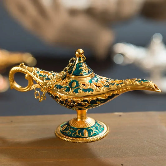 12cm(4.7")Classic Rare Hollow Legend Aladdin Magic Genie